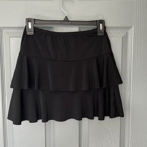 Black girls layered skirt Periscope 14 16